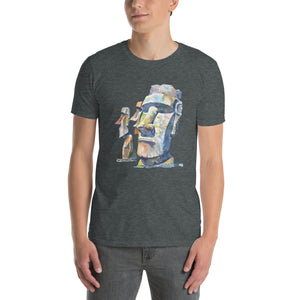 Moai Statues Short-Sleeve Unisex T-Shirt