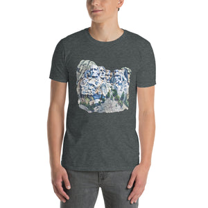 Mount Rushmore Short-Sleeve Unisex T-Shirt