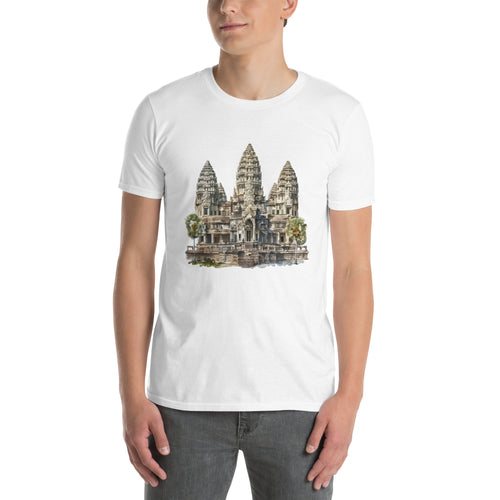 Angkor Wat Cambodia Short-Sleeve Unisex T-Shirt