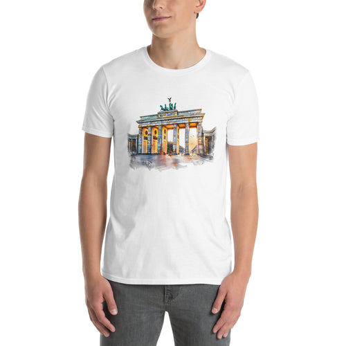 Brandenburg Gate Germany Short-Sleeve Unisex T-Shirt