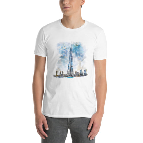 Burj Khalifa Short-Sleeve Unisex T-Shirt