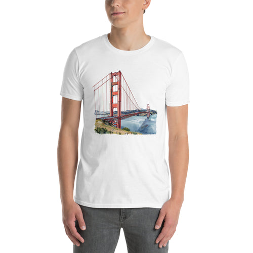 Golden Gate Bridge Short-Sleeve Unisex T-Shirt
