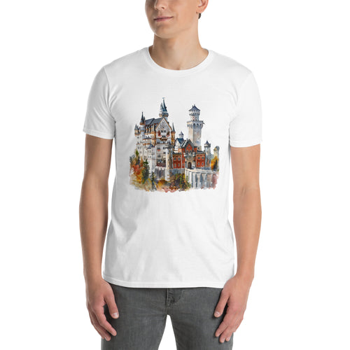 Neuschwanstein Castle Short-Sleeve Unisex T-Shirt