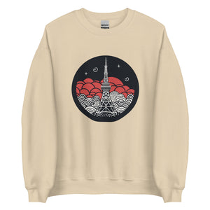 Japan Tokyo Tower Unisex Sweatshirt