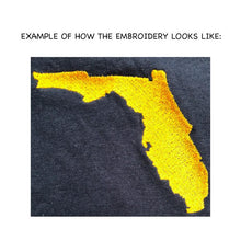 Load image into Gallery viewer, Florida Unisex T-Shirt - Gold Embroidery