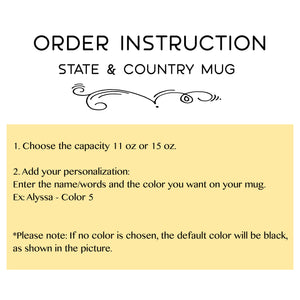 Alaska Mug Adoption Moving Gift Travel State Map