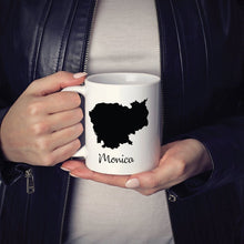 Load image into Gallery viewer, Cambodia Mug Travel Map Hometown Moving Gift