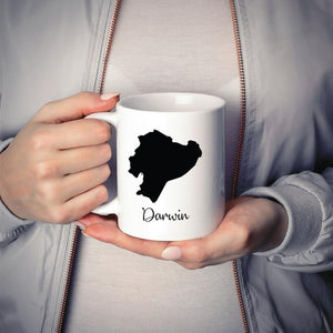 Ecuador Mug Travel Map Hometown Moving Gift