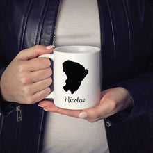 Load image into Gallery viewer, French Guiana Mug Travel Map Hometown Moving Gift
