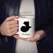 Load image into Gallery viewer, Guatemala Mug Travel Map Hometown Moving Gift