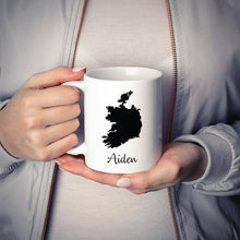 Load image into Gallery viewer, Ireland Mug Travel Map Hometown Moving Gift