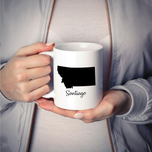 Montana Mug Adoption Moving Gift Travel State Map