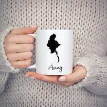 Load image into Gallery viewer, Myanmar Mug Travel Map Hometown Moving Gift