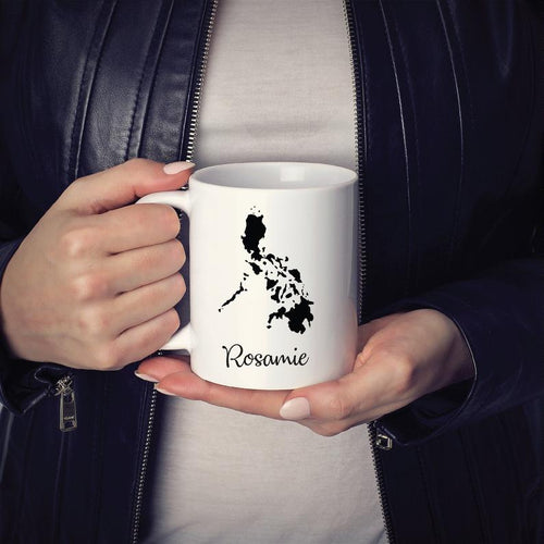 Philippines Mug Travel Map Hometown Moving Gift