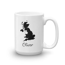 Load image into Gallery viewer, United Kingdom Mug Travel Map Hometown Moving Gift