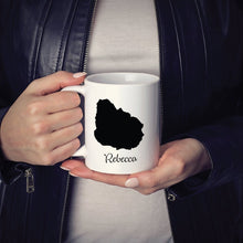 Load image into Gallery viewer, Uruguay Mug Travel Map Hometown Moving Gift
