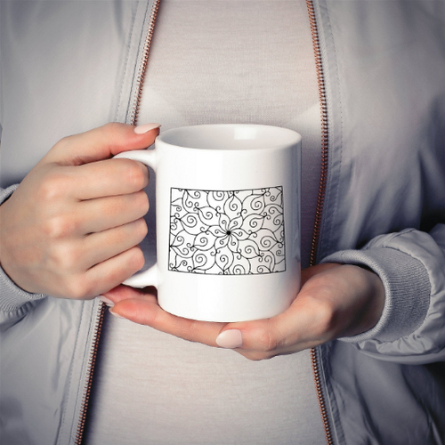 Colorado CO Mandala Mug