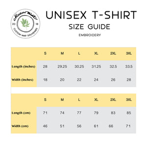 Washington Unisex T-Shirt - Gold Embroidery