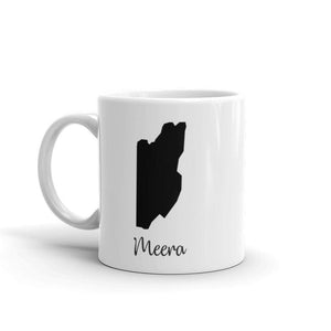 Belize Mug Travel Map Hometown Moving Gift
