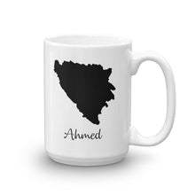 Load image into Gallery viewer, Bosnia and Herzegovina Mug Travel Map Hometown Moving Gift