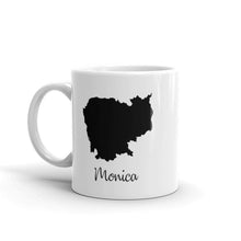 Load image into Gallery viewer, Cambodia Mug Travel Map Hometown Moving Gift
