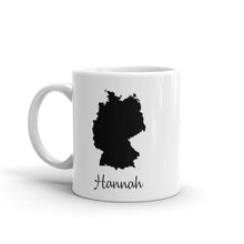 Load image into Gallery viewer, Germany Mug Travel Map Hometown Moving Gift
