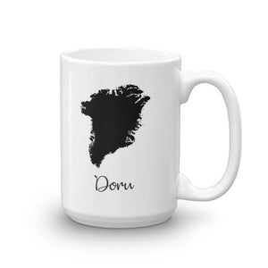 Greenland Mug Travel Map Hometown Moving Gift