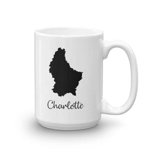 Load image into Gallery viewer, Luxembourg Mug Travel Map Hometown Moving Gift