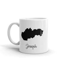Load image into Gallery viewer, Slovakia Mug Travel Map Hometown Moving Gift