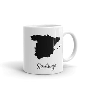 Spain Mug Travel Map Hometown Moving Gift
