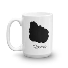 Load image into Gallery viewer, Uruguay Mug Travel Map Hometown Moving Gift