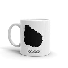 Load image into Gallery viewer, Uruguay Mug Travel Map Hometown Moving Gift
