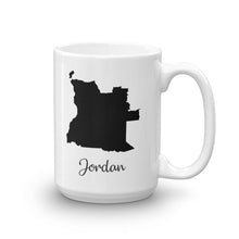 Load image into Gallery viewer, Angola Mug Travel Map Hometown Moving Gift
