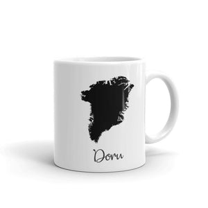 Greenland Mug Travel Map Hometown Moving Gift