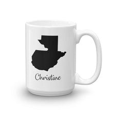 Load image into Gallery viewer, Guatemala Mug Travel Map Hometown Moving Gift