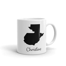 Load image into Gallery viewer, Guatemala Mug Travel Map Hometown Moving Gift
