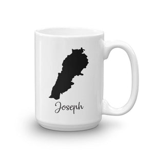 Lebanon Mug Travel Map Hometown Moving Gift