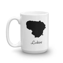 Load image into Gallery viewer, Lithuania Mug Travel Map Hometown Moving Gift