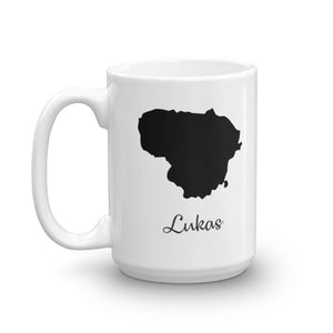 Lithuania Mug Travel Map Hometown Moving Gift
