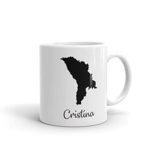 Load image into Gallery viewer, Moldova Mug Travel Map Hometown Moving Gift
