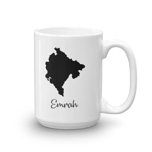 Montenegro Mug Travel Map Hometown Moving Gift