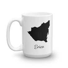 Load image into Gallery viewer, Nicaragua Mug Travel Map Hometown Moving Gift