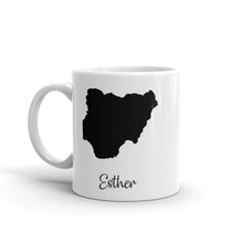 Load image into Gallery viewer, Nigeria Mug Travel Map Hometown Moving Gift