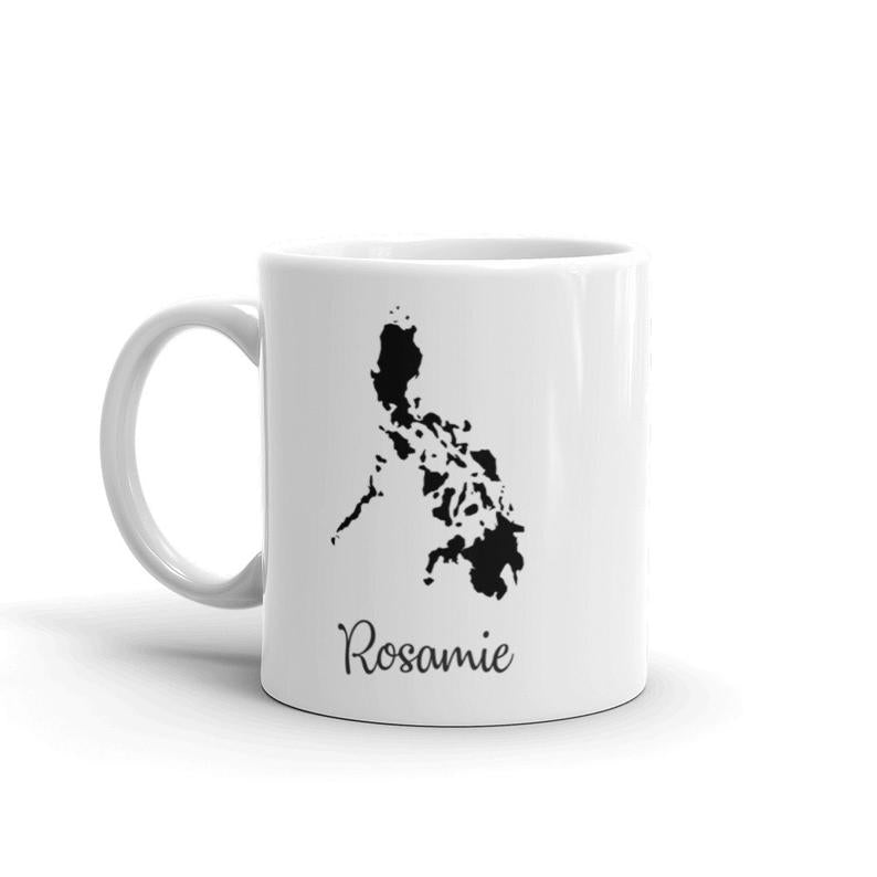 Philippines Mug Travel Map Hometown Moving Gift