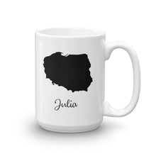 Load image into Gallery viewer, Poland Mug Travel Map Hometown Moving Gift
