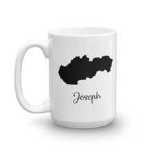 Load image into Gallery viewer, Slovakia Mug Travel Map Hometown Moving Gift