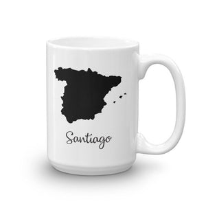 Spain Mug Travel Map Hometown Moving Gift