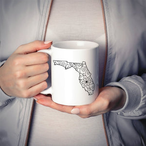 Florida FL Mandala Mug