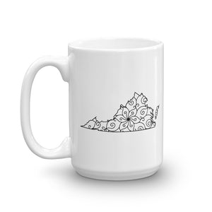 Virginia VA Mandala Mug