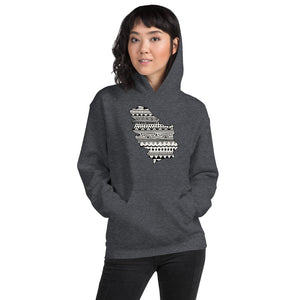 Serbia Map Unisex Hoodie Home Country Pride Gift